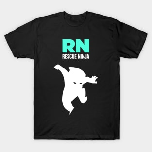 RN Ninja | Registered Nurse Nursing Gift T-Shirt